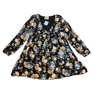 Deja Vu Floral Long Sleeve Dress